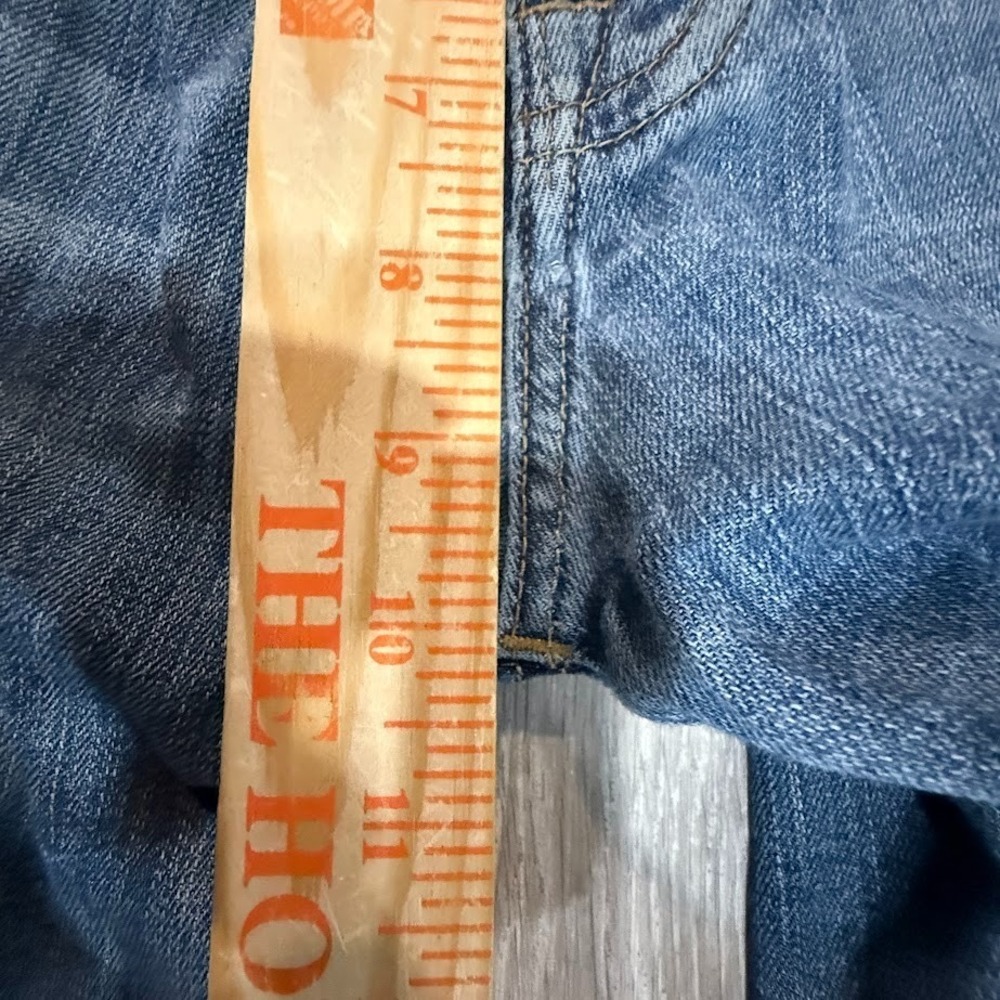 Lucky Brand 121 Slim Jeans Mens 31x32 Blue Straight Slim Denim - Picture 7 of 8
